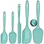 5pcs Spatulas 600°F Teal