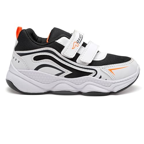 Image of ASIAN Kids UNITY-03 Stylish Sports mid Top Running and Walking Shoes with Velcro for Boys with Upper mesh for Extra Comfort