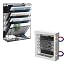 EASEPRES Magnetic File Organizer Mesh 5-Tier Black Hanging File ...
