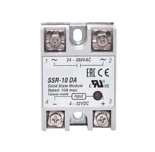 Relé de estado sólido SSR-25DA interruptor monofásico DC-AC para maquinaria