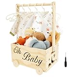 4 roues pour une mobilité facile : contrairement aux paniers cadeaux fixes traditionnels, notre panier de rangement dispose de 4 roues mignonnes. Il est facile à pousser et facilite ainsi le transport. Il simplifie la présentation des cadeaux et ajoute de la vitalité à l'atmosphère de fête sans avoir à transporter plus de paniers lourds