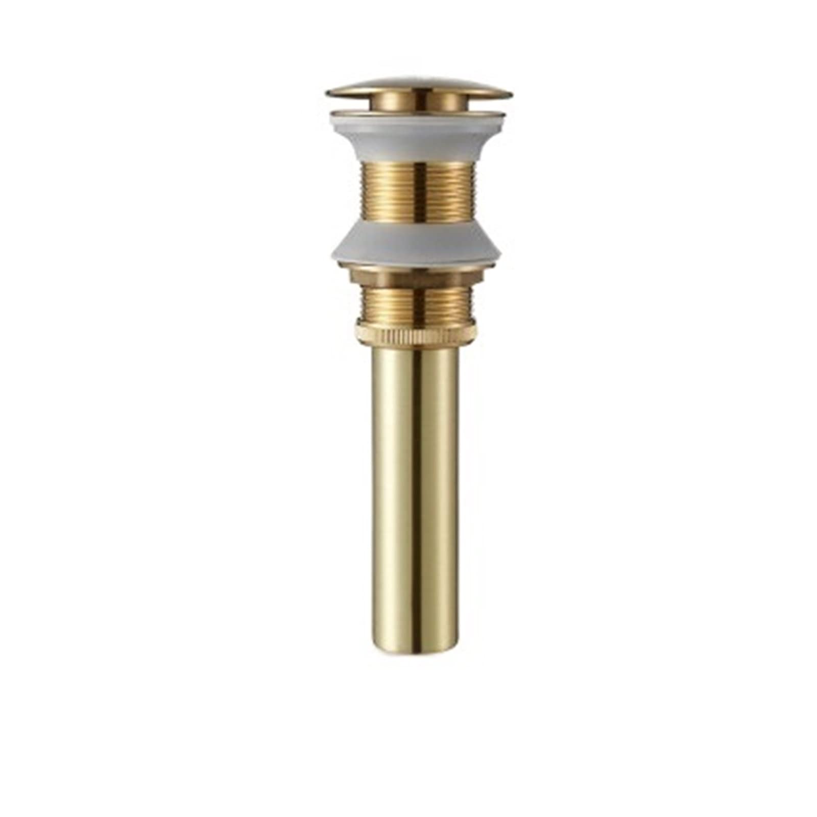 Robinet laiton massif or brossé pour sublimer votre lavabo de salle de bains