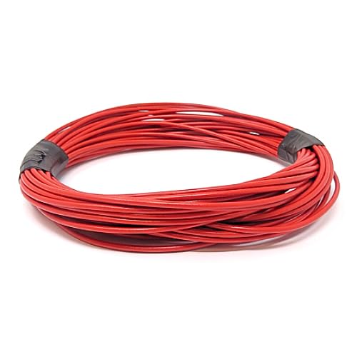 DBG Single Core Thin Wall Automotive Cable – 1.0mm² (16.5A) | 17 AWG | High Temp PVC Insulation | Ideal for 12V Auto, Marine & Electrical Projects (Red, 100 Metre)