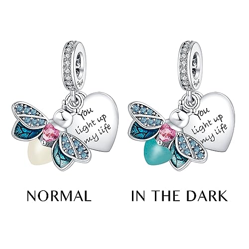 Image of Mothers Day Birthday Number Love Family Friendship Graduation Auntie Grandma Dad Mom Charms for Pandora Bracelets Necklaces, Gifts Women, for Anniversary Valentines Christmas