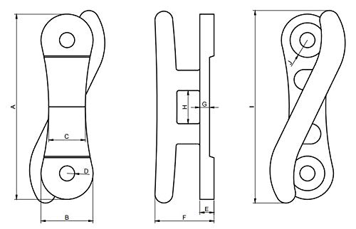 MarineNow Cast Aluminum S Dock Cleat 10\", 12\" or 15\" Pack Size 1, 2, 4, 6 and 10 Corrosion Resistant (10\", 02-Pack)