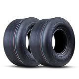 MAXROLLORS (2 Pack) 13x6.50-6 Lawn Mower Tires Tubeless, Replacement 13x6.5-6 Zero Turn Tires Garden Riding Tractor Lawnmower Tires Smooth, 4 Ply, 480 lbs Capacity