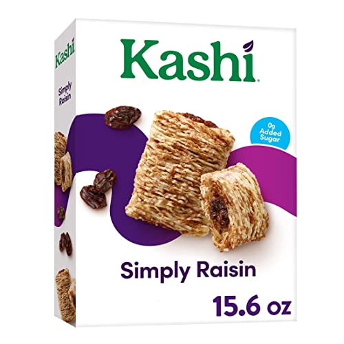 Kashi Cold Breakfast Cereal, Vegan, Fiber Cereal, Simply Raisin, 15.6Oz Box (1 Box) #TOP11