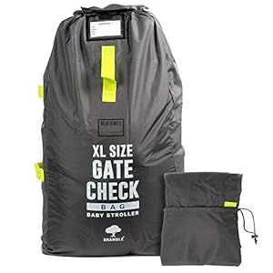 Bramble – Extra Large Airplane Pushchair/Pram Car Seat Gate Check Waterproof Travel Bag 120 x 58cm