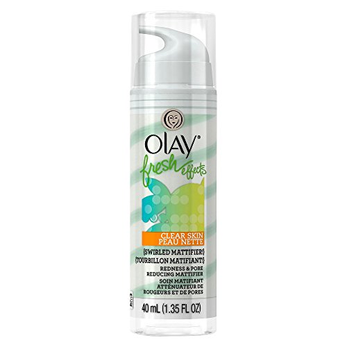 Olay Fresh Effects Clear Skin Redness and Pore Reducing Swirled Mattifier, 1.35 Ounce (Pack of 3)