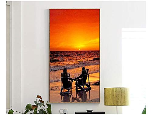 Peinture diamant complète plage 5D le projet créatif à offrir pour les vacances en famille