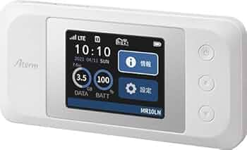 NECプラットフォームズ LTE Wi-Fi モバイルルータ dual_band Aterm MR10LN SW PA-MR10LN-SW 412Cz8pLGfL._UF350,350_QL50_.jpg