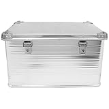 Ideal für Wertsachen: Die Aluminiumbox ist staub- und spritzwasserfest. Somit eignet sie sich perfekt für die Aufbewahrung empfindlicher Wertsachen. Diese Kiste kann auch als Fotokoffer genutzt werden.