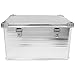 Produktbild newpo Alubox | Staub - und spritzwasserfest | HxBxT 40 x 69 x 48,5 cm | 123 l | Aluminiumbox Box Kiste Alukiste Aluminiumkiste Transportbox Lagerbox