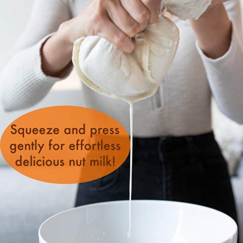 Nut Milk Bags (2 Pack), 14"x14" - Image 4