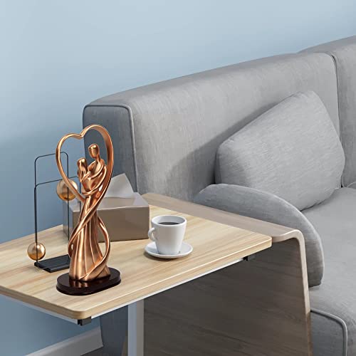 Norrclp Modern Decor Couple Statue, Valentine's Day Decorations Couple Sculpture For Home Decor, Wedding (Coppery) #TOP5
