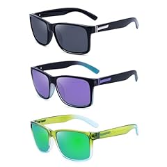 A2 (3pcs) Black Silver/Grey + Purple + Green