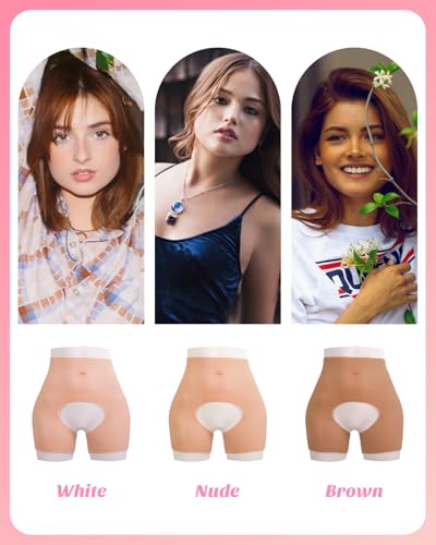 Silicone Pants Open Crotch Thick Fake Butt Silicone Hip Enhancer for Transgender Crossdresser Drag Queen2