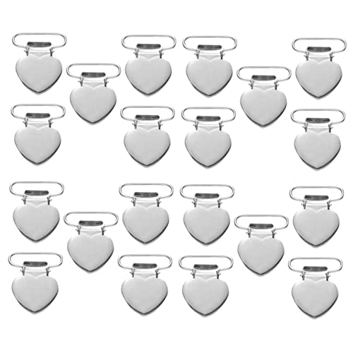 CORHAD 20Piezas Clips de Suspensión de Metal Forma de Accesorios para Manualidades y Sujeción para Proyectos