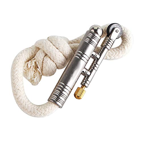 Etophigh Windproof Trench Feuerzeug Seil Feuerzeuge Seil Geschenk Army Navy Outdoor Camping Quelle Retro Altmodisch Zunder Schleifscheibe Feuerzeug