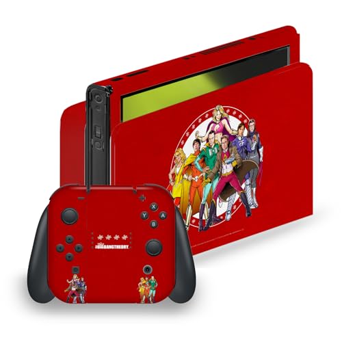 Skin Nintendo Switch OLED The Big Bang Theory Autocollant Vinyle