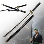 Swords and more – One Piece - Holzschwerter (Yubashiri) Katana aus Holz mit Sc