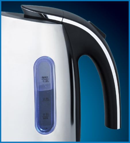 Hervidor eléctrico EUROSTAR 1.2L acero inoxidable miniatura 5