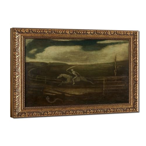Tableau Albert Pinkham Ryder La piste de course pour décorer un mur vide sans percer