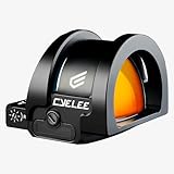 Cyelee Bull PRO Drop Proof Large Lens Competition & Duty Red Dot Reflex Sight, 3MOA for RMR...