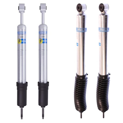 Bilstein 5100 Series Set of Front & Rear Shocks fits 2016 2023 Tacoma with 0-1\" Rear Lift | Provides 0-1\" Front Lift, Includes TrendsAuto Decal | 24-263108 24-186728