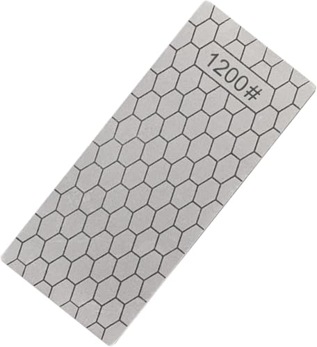 Image of Diamond Sharpening Stone, Sharpening Stone, 1200 Grit Honeycomb Surface Whetstone for Kitchen Knives and Tools, Efficient Sharpening and Honing, Compact Storage Solution
