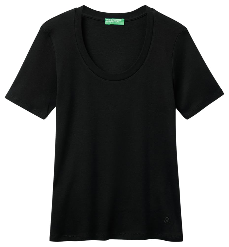 United Colors of Benetton T-Shirt, Black, XL