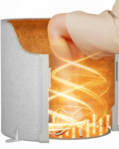 Under Desk Heater, 150W Quiet Foot Warmers for Feet with Detachable Foot Heating Pad, Graphene Radiant Heat Panel with Thermostat & Timer, Portable Energy-Saving for Office Home chochoyah