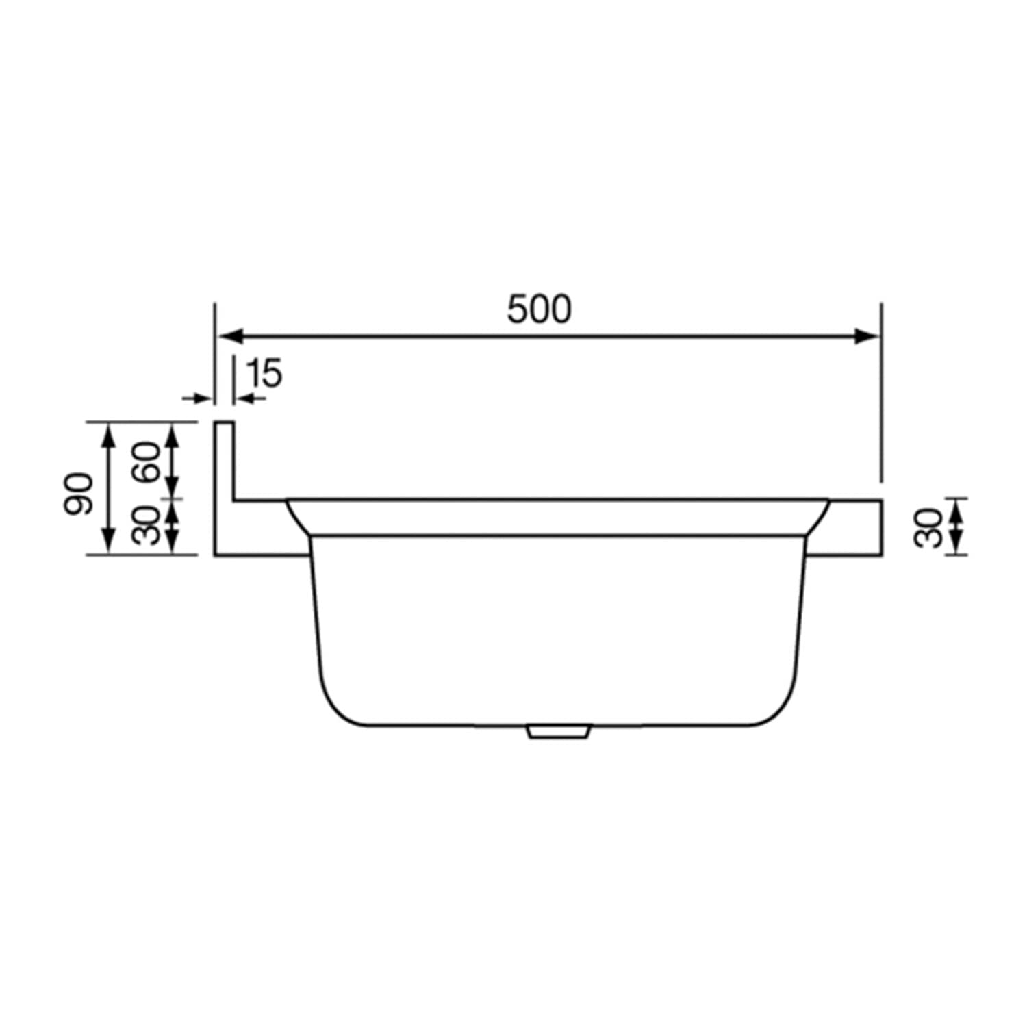 Linea Azzurra Lavello Cucina 2 Vasche in Acciaio Inox e gocciolatoio per lavello. Lavabo Cucina Satinato F3 Standard con Piletta Manuale e Guarnizione Premontata 120x50x120cm Made In Italy