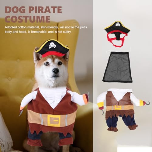 Disfraz de Pirata para Perro Talla XL Abaodam miniatura 4