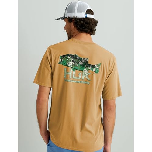 HUK KC Scott Short Sleeve Tee Performance T-Shirt Durable - 2