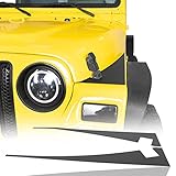 u-Box TJ Wrangler Top Fender Cover Textured Black for 1997-2006 Jeep Wrangler TJ