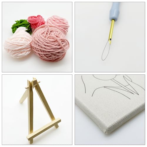 Kit aiguille à poinçonner pour apprendre le punch needle facilement à la maison