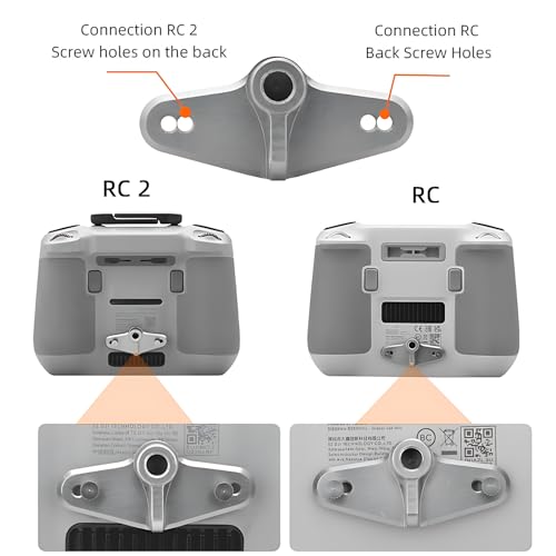 ZWLLKJGS Bike Mount Adapter Compatible With RC 2 Remote Controller for DJI Air 3 / Mini 4 Pro/DJI Mini 3 / Mini 3 Pro Tripod Mount Necklace Adapter Bike Base Accessories - Image 4