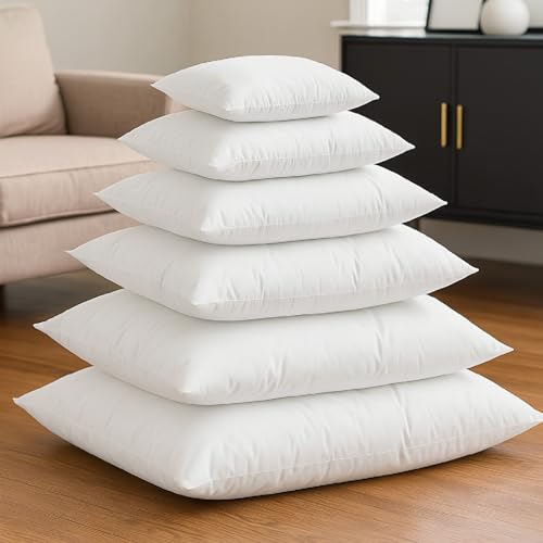Miniatura 7 de Tienda Eurasia Relleno Cojin Fabricado En Fibra Hueca Neotherm Gran Capacidad De Recuperación Forma Rectangular O Cuadrada Blanco 40 X 40 Cm
