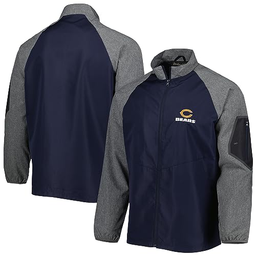 Image of Dunbrooke Men's NFL Hurricane Raglan Full-Zip Windbreaker Jacket