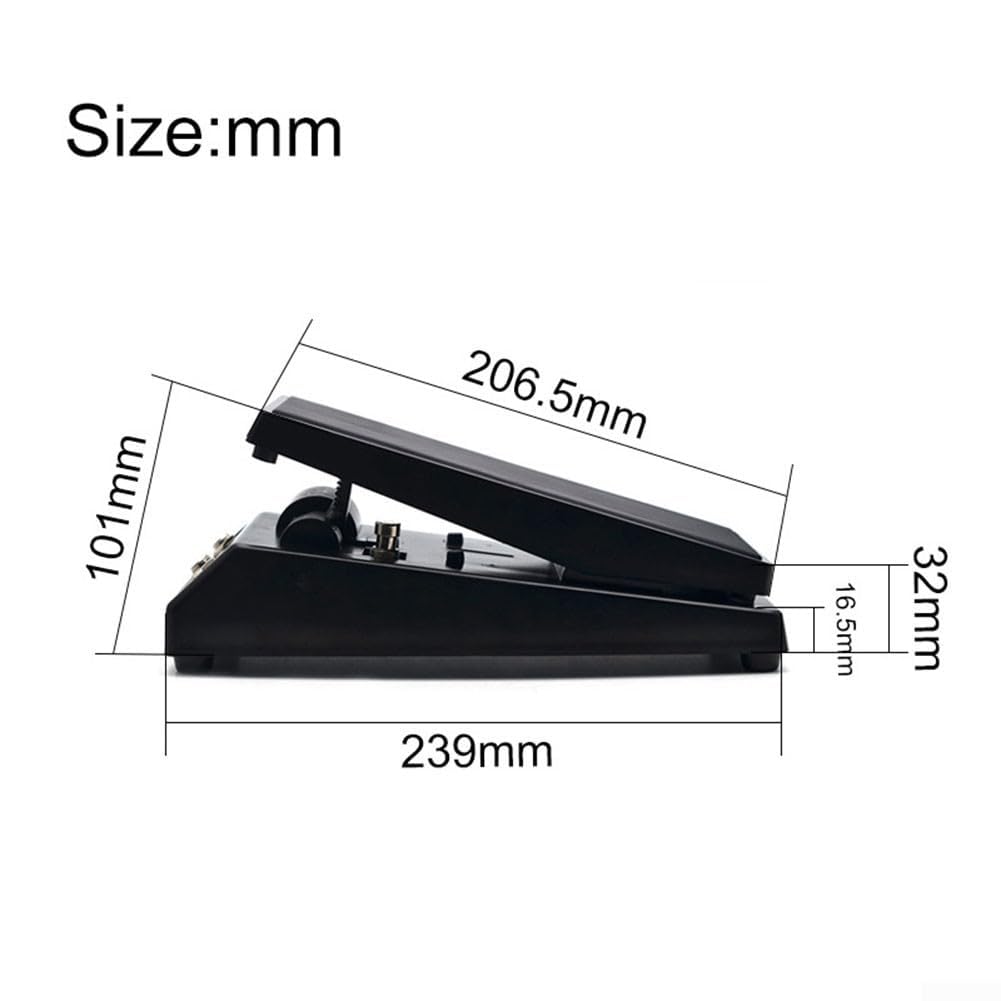 Guitarists' Choice DF2210 wah wah pedal diseñado para ofrecer efectos de sonido clásicos sin esfuerzo