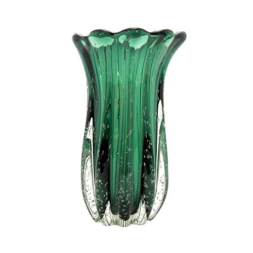 Vaso Murano Alberoni Verde G