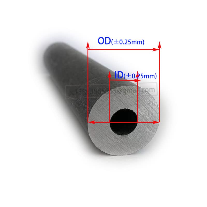 30mmTitanium Tube Titanium tubing Alloy Pipe Ti Seamless Pipes High-Strength Tubes ID29mm 24mm 22mm Exhaust Pipe (OD30mmID20mm, L30cm, 1)