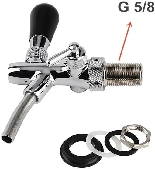 No-foam Beer Bottle Filling & Adjustable Beer Tap Professional Bottle Filler 2 In 1 Dispensing For Glass Bottle Bar brewing