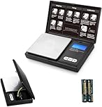 New Horrizon Digital Scales, Kitchen Scales Digital, Pocket Scales, 0.01g x 500g, Food Scale LCD Display, Jewellery Scales Weighing Scales Kitchen