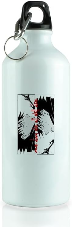 Agnish Creations M-ys-t-i-c-al- -J-u-j-u-t-s-u-:- Megumi Fushiguro Illustrated Anime Sipper Bottle