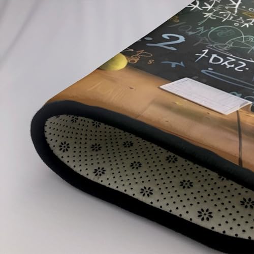 Tapis imprimé formule mathématique tapis de sol moderne et antidérapant - 6