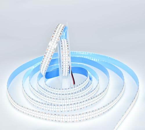 Tira LED 5m 1200 LEDs Dimmable IP44 Luz Blanca 110V miniatura 1