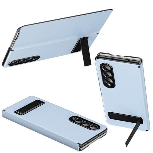Coque Samsung Z Fold 3 en cuir avec béquille et fermeture magnétique