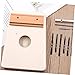 SAFIGLE 10-key Kalimba Pillow Thumb Piano Bridge Professional Replacement Accessory Made of Natural Wood